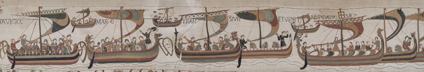 An extract from the Bayeux Tapestry